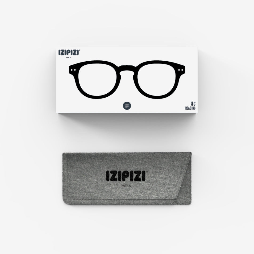 Reading Glasses - Design 'C' in Black by Izipizi