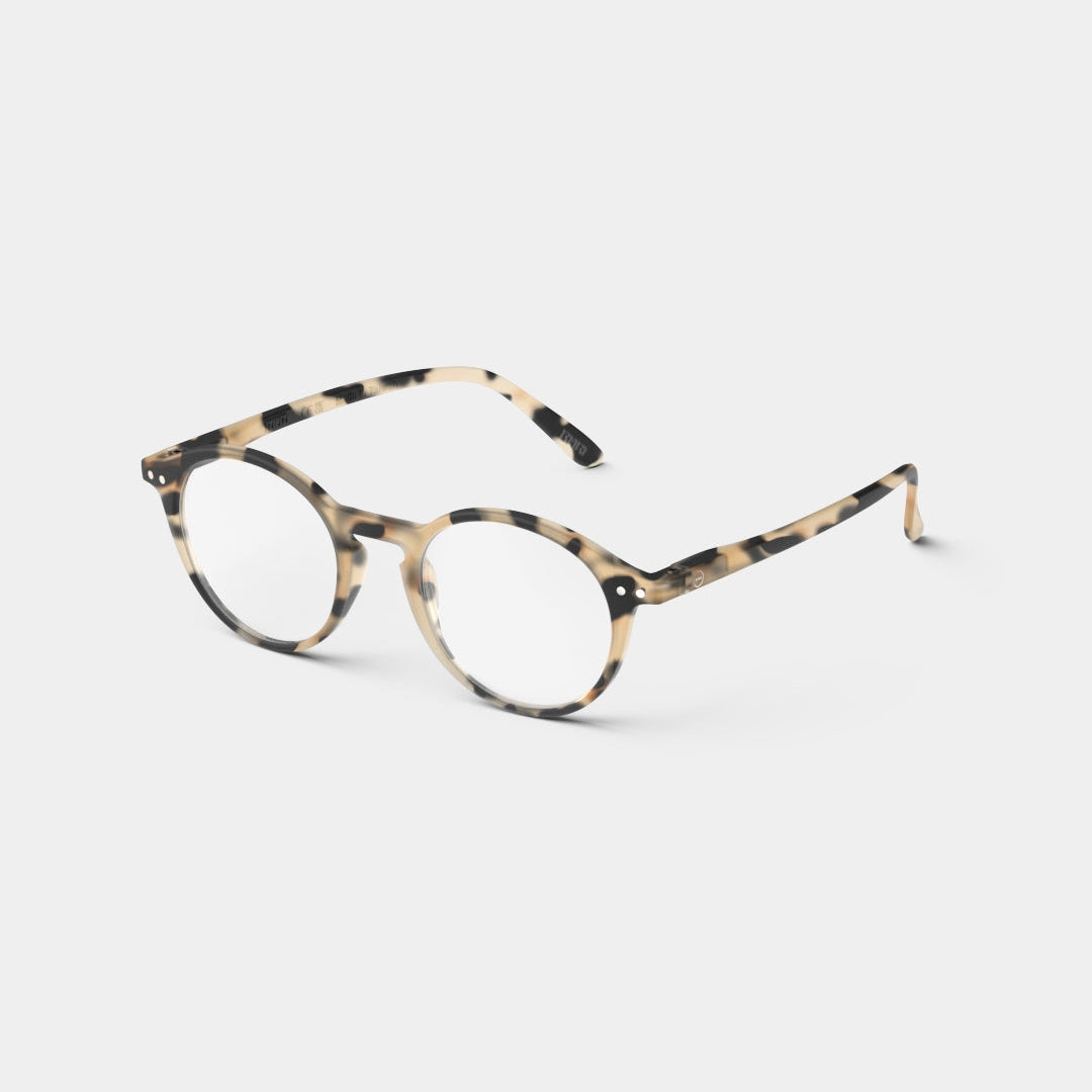 Reading Glasses - Design 'D' in Light Tortoise by Izipizi