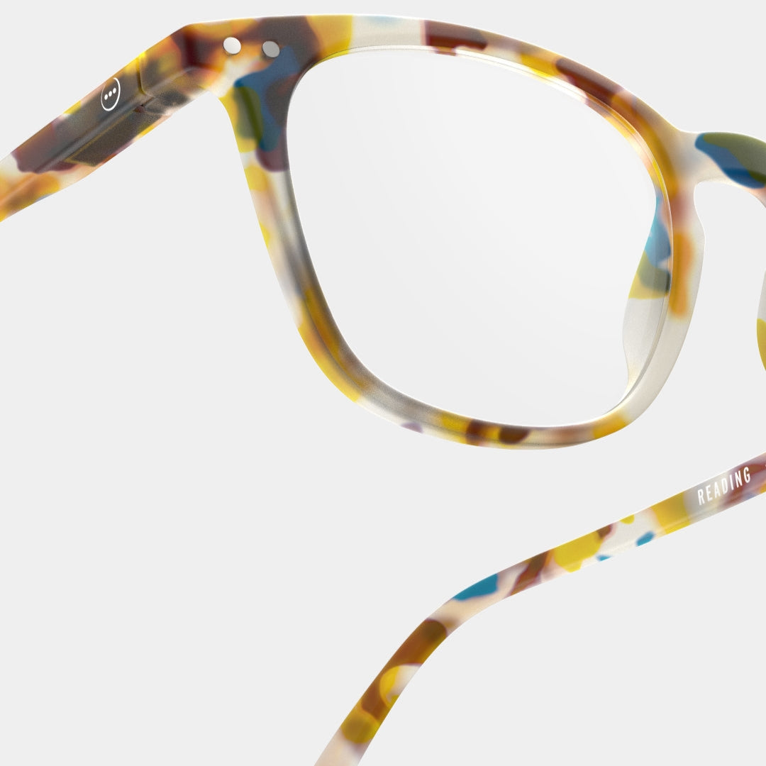 Reading Glasses - Design 'E' in Blue Tortoise by Izipizi