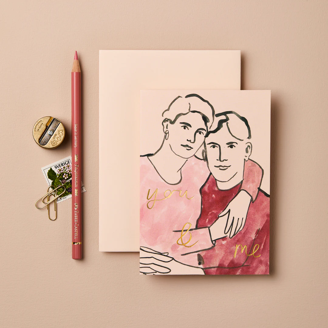 Couple 'You & Me' Greetings Card