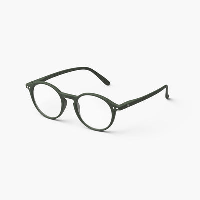 Reading Glasses - Design 'D' in Kaki Green by Izipizi