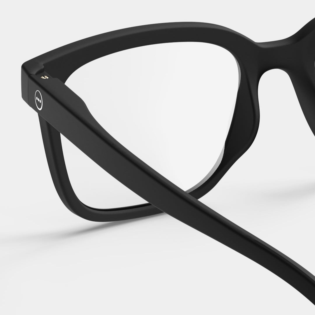 Reading Glasses - Design 'L' in Black by Izipizi