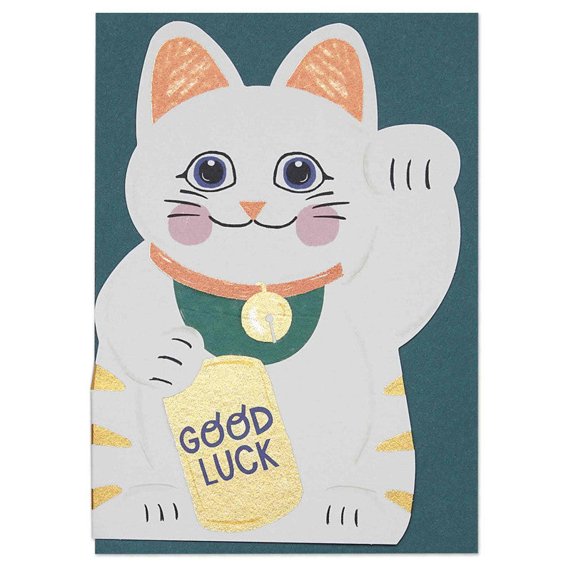 Good Luck Cat Card