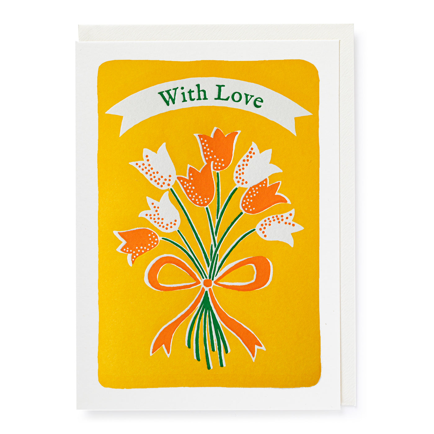 'With Love' Tulips Card