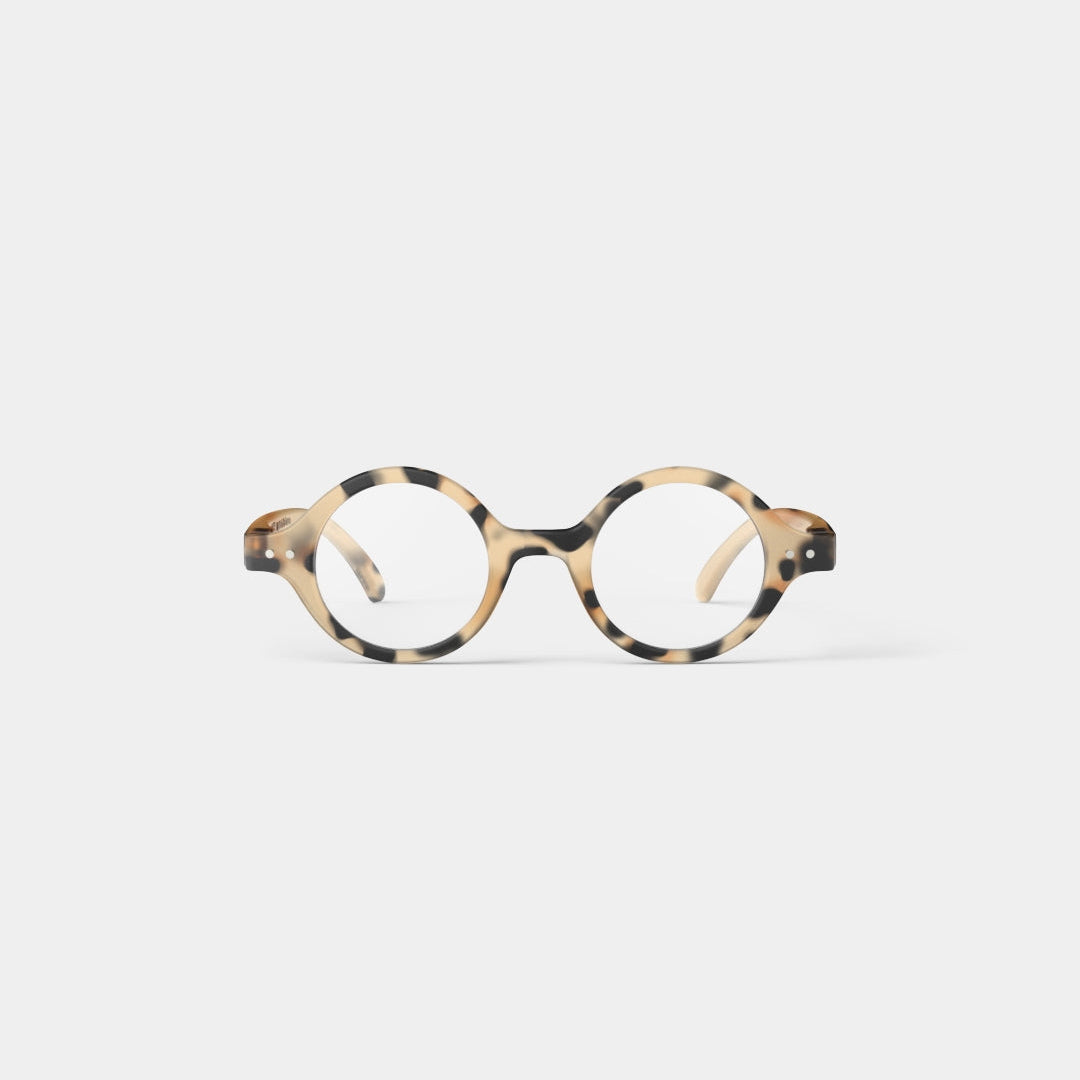 Reading Glasses - Design 'J' in Light Tortoise by Izipizi