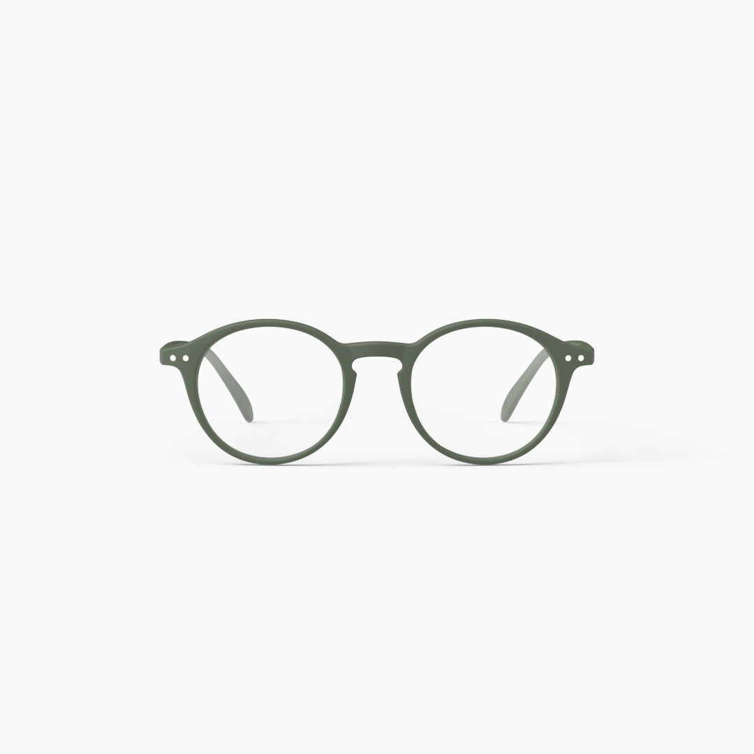 Reading Glasses - Design 'D' in Kaki Green by Izipizi