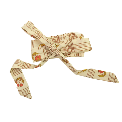 Cotton Bowie Tie - Laura