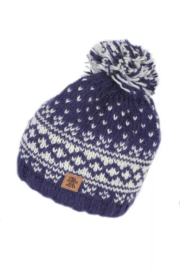 Kids Bobble Beanie - Bergen