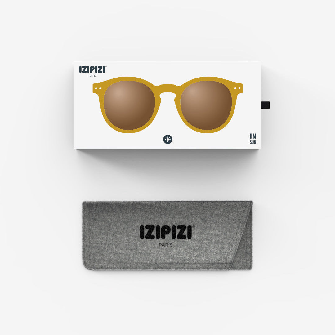 Sunglasses - Design 'M' in Golden Green by Izipizi