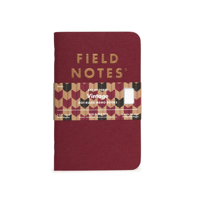 Field Notes 3-Pack - 'Vintage' Edition