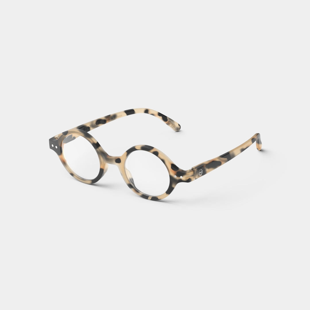 Reading Glasses - Design 'J' in Light Tortoise by Izipizi