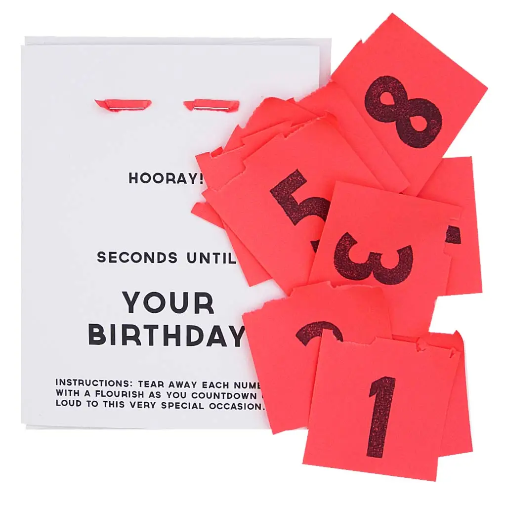 Countdown Until Your Birthday Card