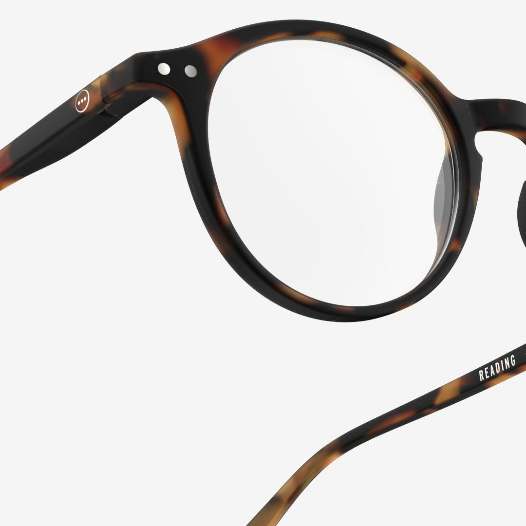 Reading Glasses - Design 'D' in Tortoise by Izipizi