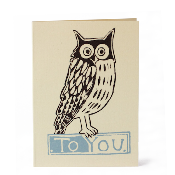 To You Owl Small Card