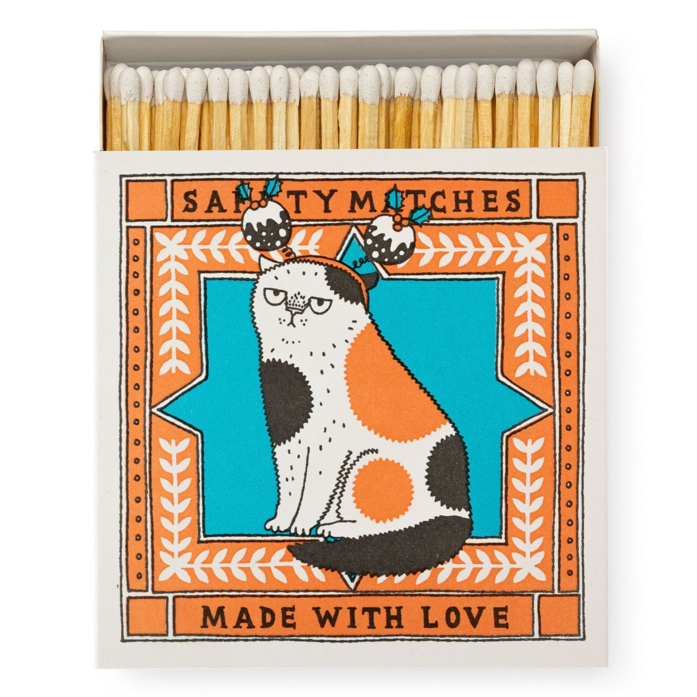 'Christmas Cat' Luxury Boxed Festive Matches