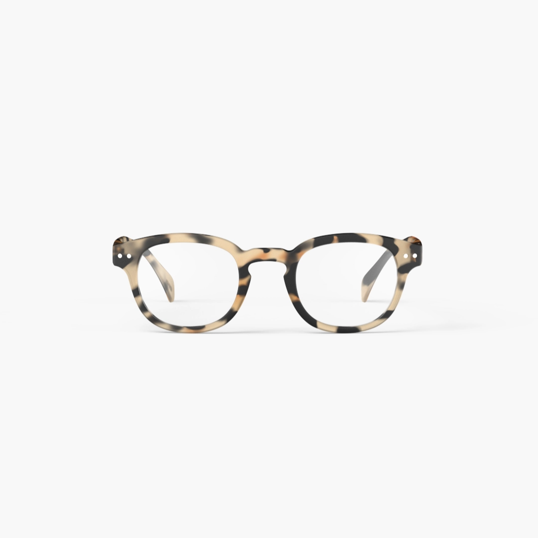 Reading Glasses - Design 'C' in Light Tortoise by Izipizi