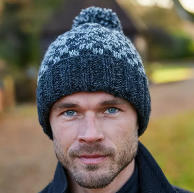 Bobble Beanie - New Forest Charcoal