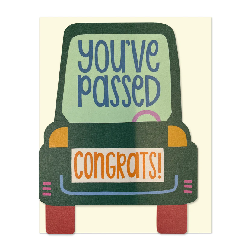 You've Passed Congrats! Mini Card