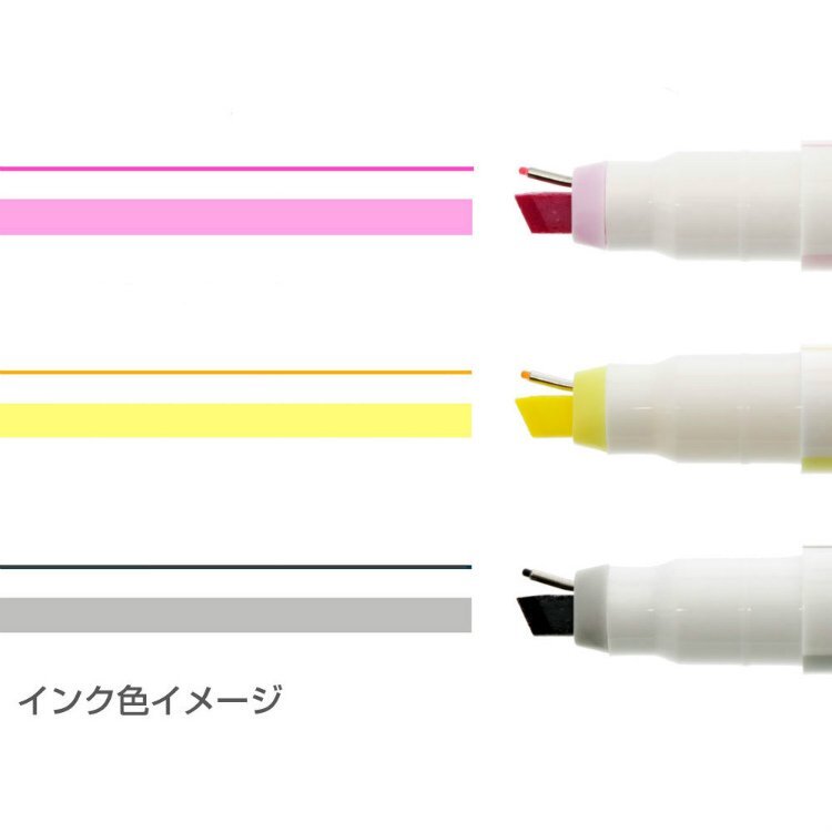 Set of 3 NINIPIE Highlighter & Fine-liner Pens