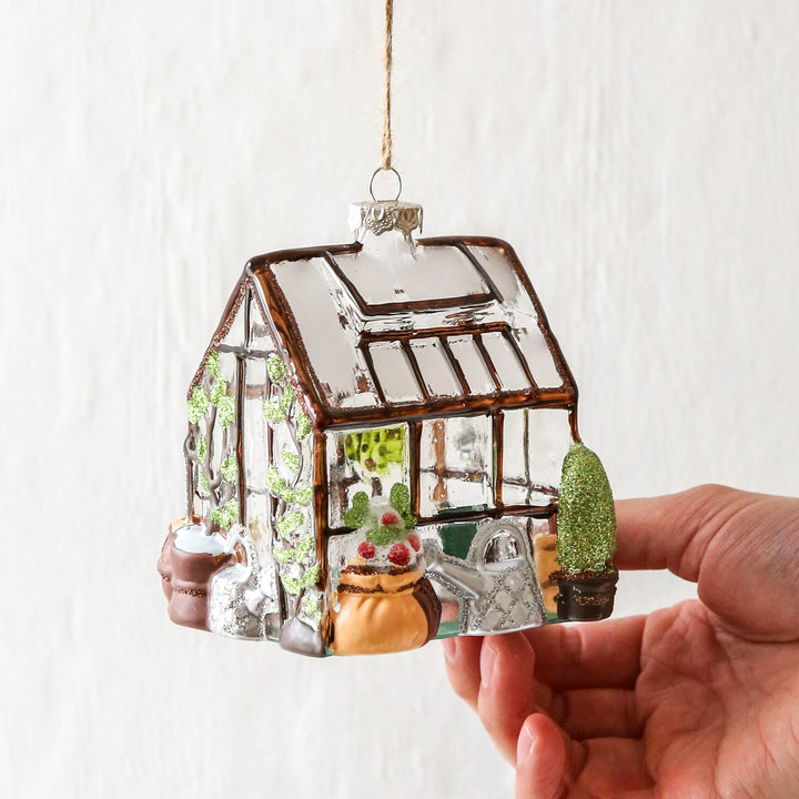 Greenhouse Glass Tree Decoration