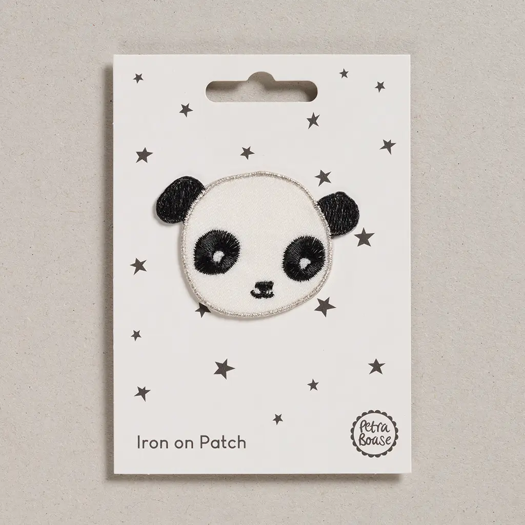 Panda Iron-On Patch