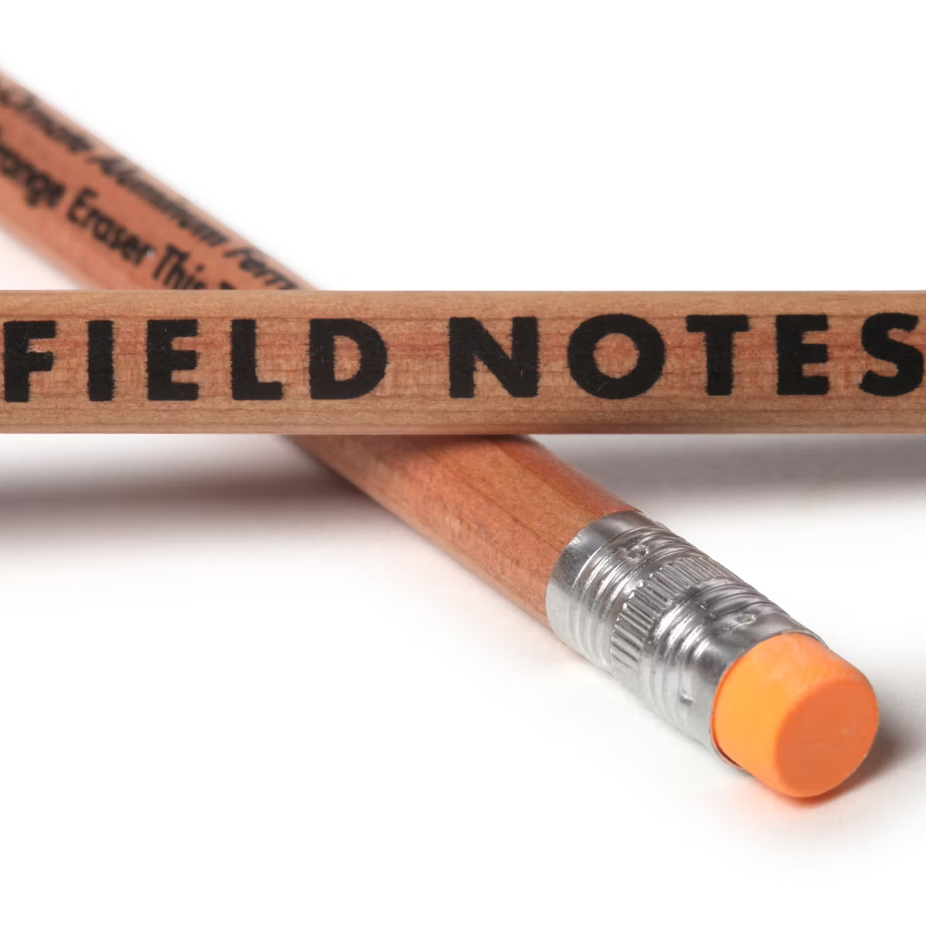 Field Notes - No.2 Woodgrain Pencil with Orange Eraser