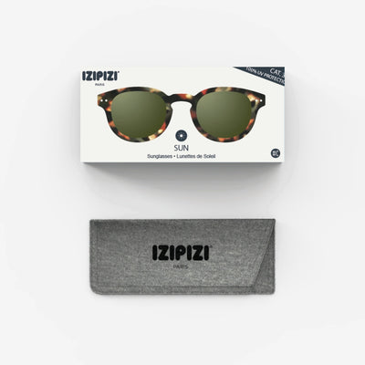 Sunglasses - Design 'C' in Tortoise by Izipizi