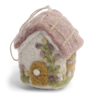 Spring House Felt Hanging Decoration