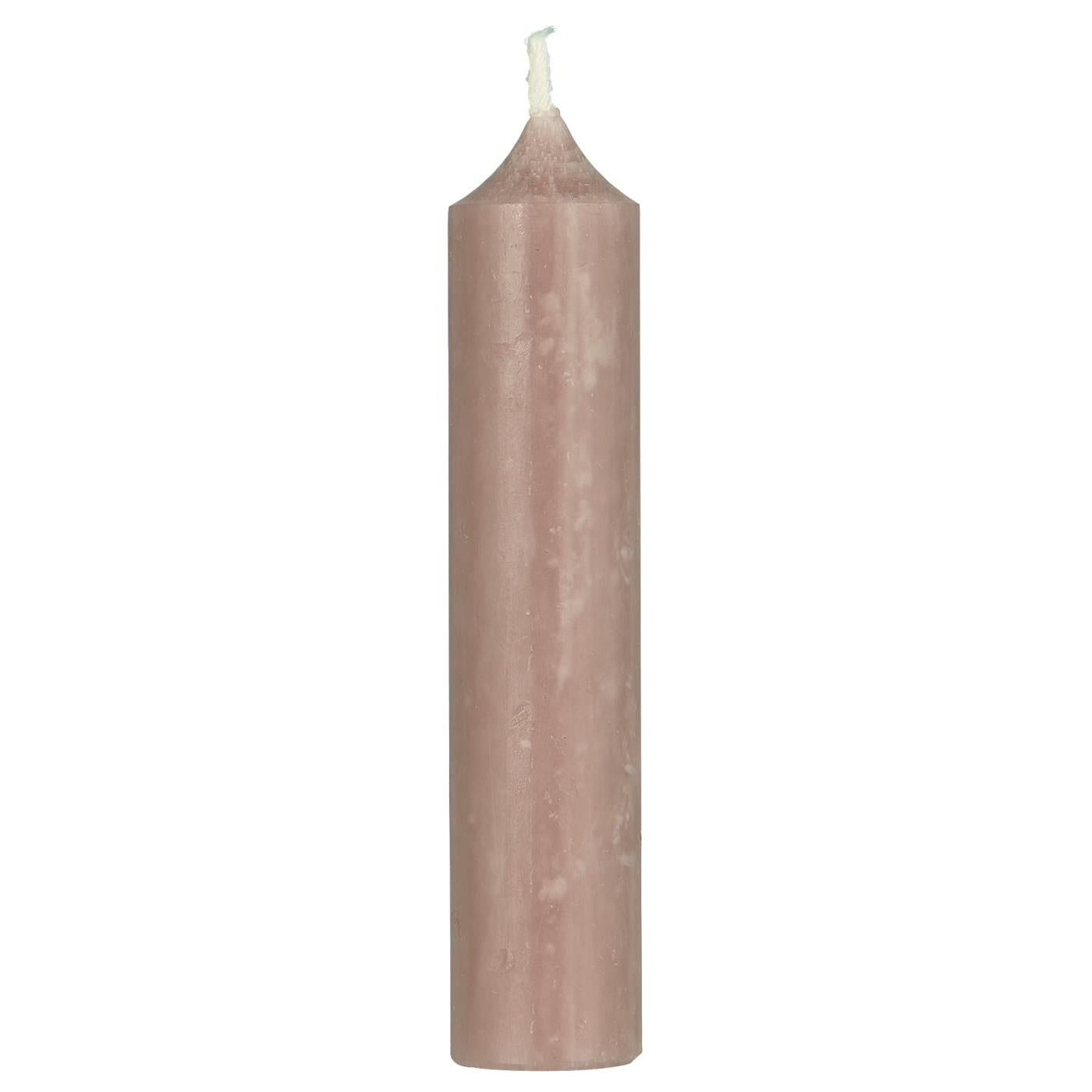 Short Coloured Dinner Candle