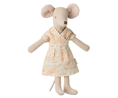 Maileg Mum Mouse in Pretty Dress