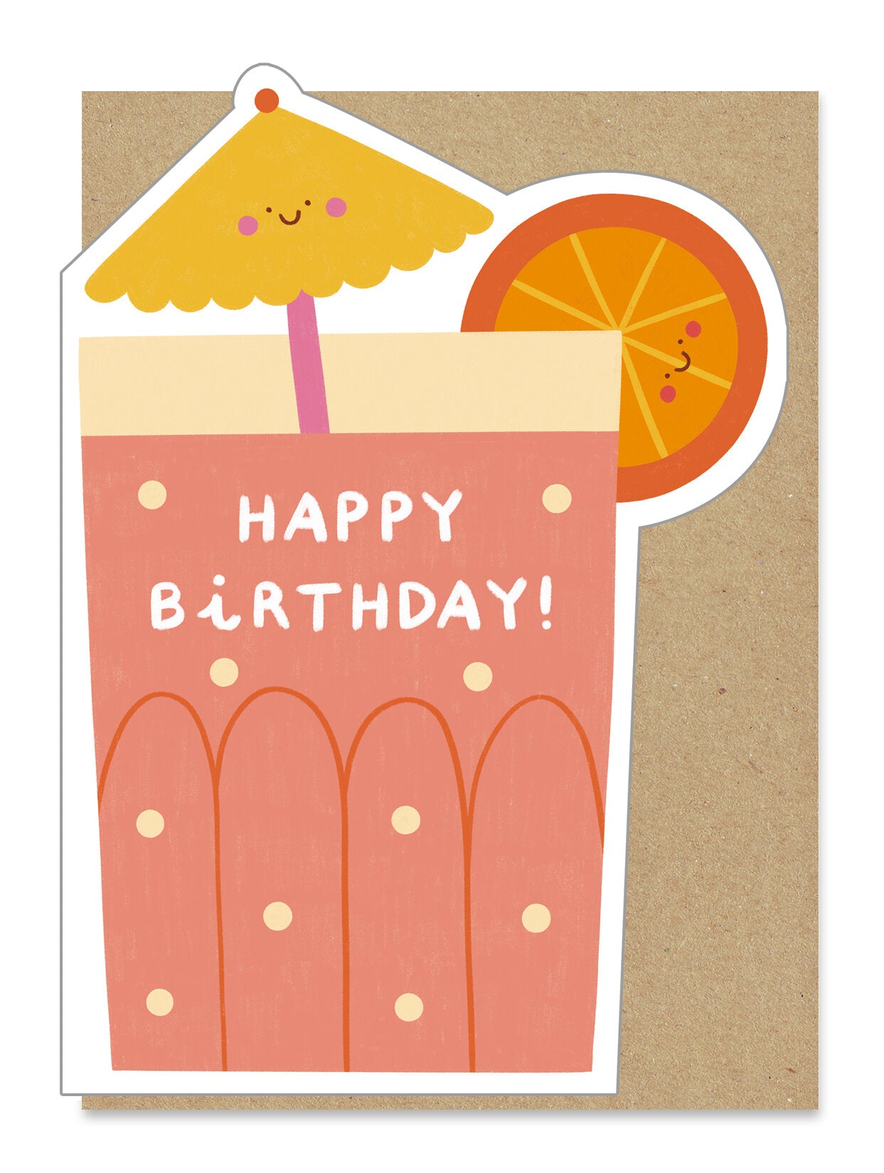 Fruity Cocktail Birthday Card