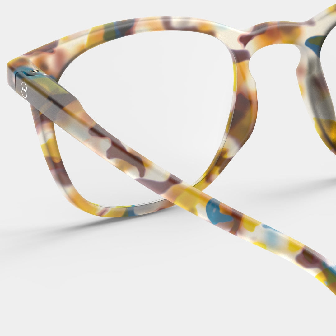 Reading Glasses - Design 'E' in Blue Tortoise by Izipizi