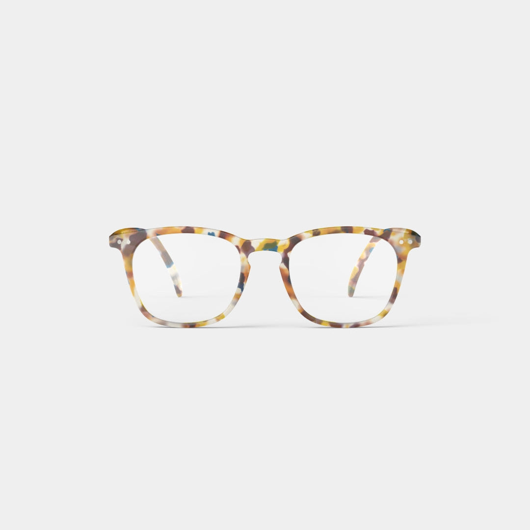 Reading Glasses - Design 'E' in Blue Tortoise by Izipizi