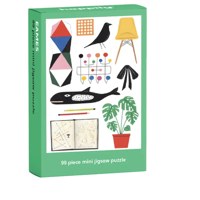 Mini 99 Piece Jigsaw Puzzle - Eames