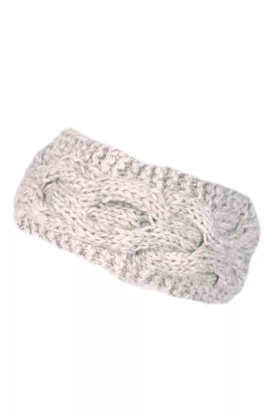 Headband - Oatmeal Cable Knit