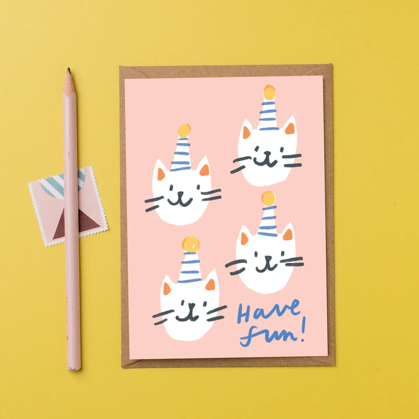 Birthday Cats Card