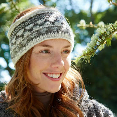 Headband - Fairisle Natural