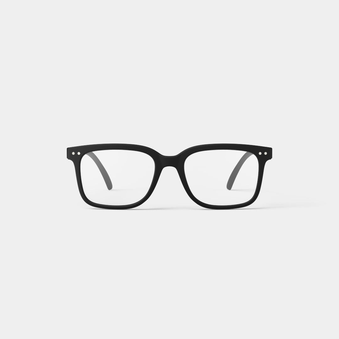 Reading Glasses - Design 'L' in Black by Izipizi