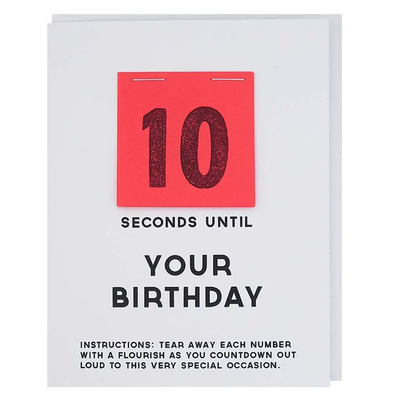 Countdown Until Your Birthday Card