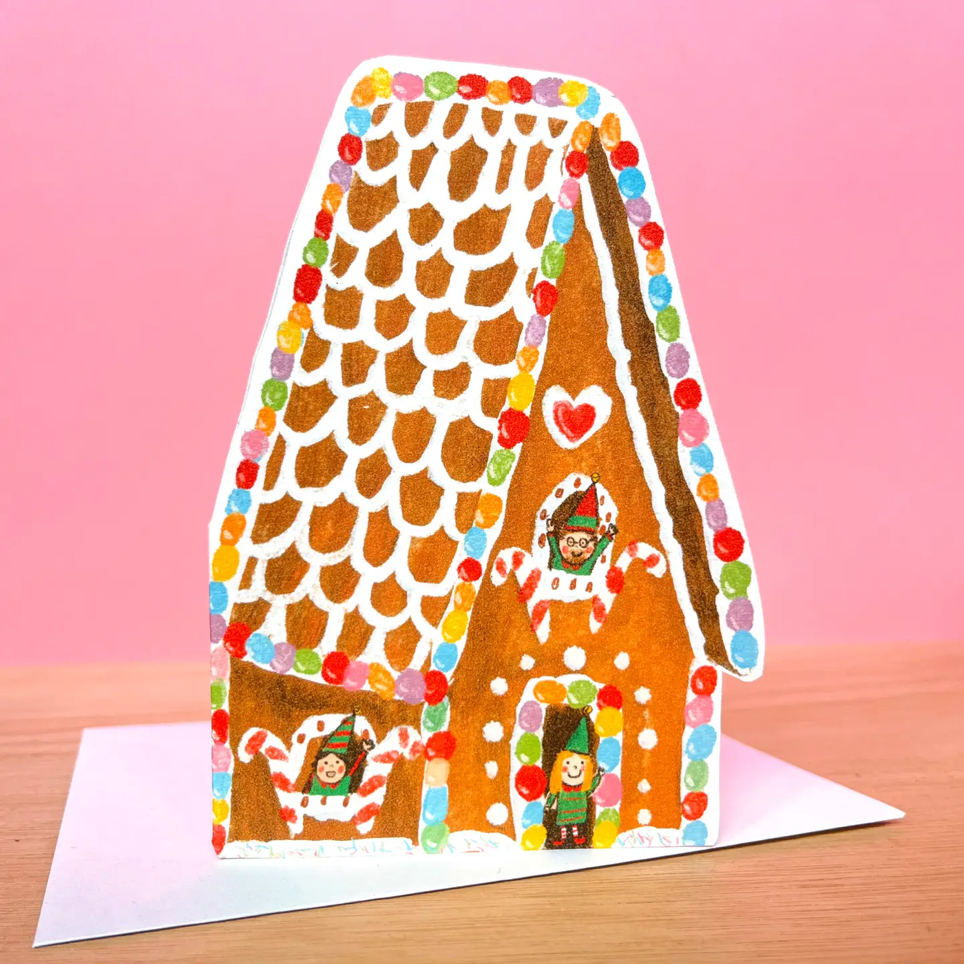 Gingerbread House Dream Home Card