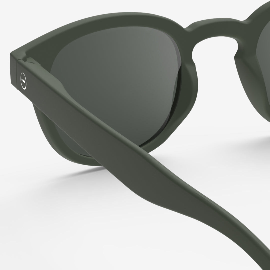 Sunglasses - Design 'C' in Kaki Green by Izipizi