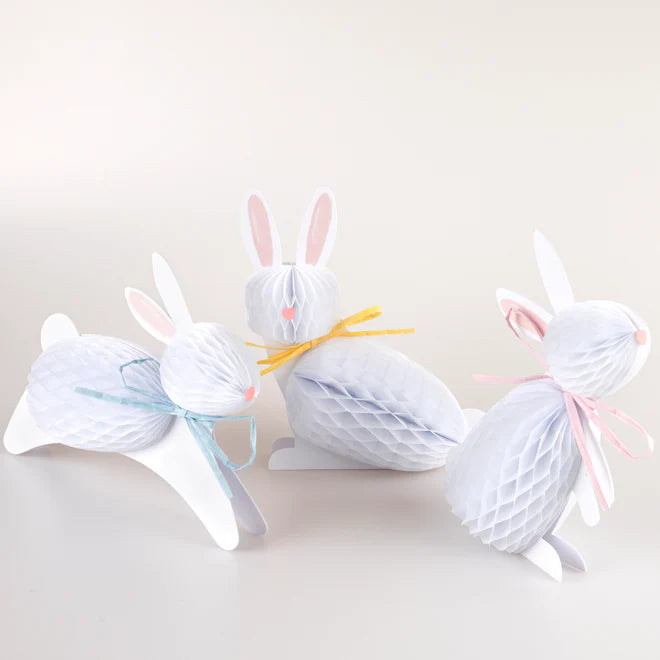 Honeycomb Bunny Decorations