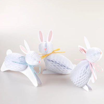 Honeycomb Bunny Decorations