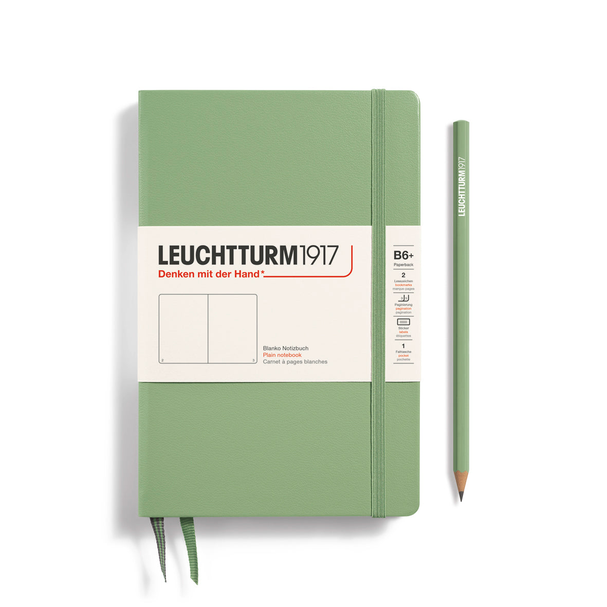 Leuchtturm B6+ Notebook - Sage