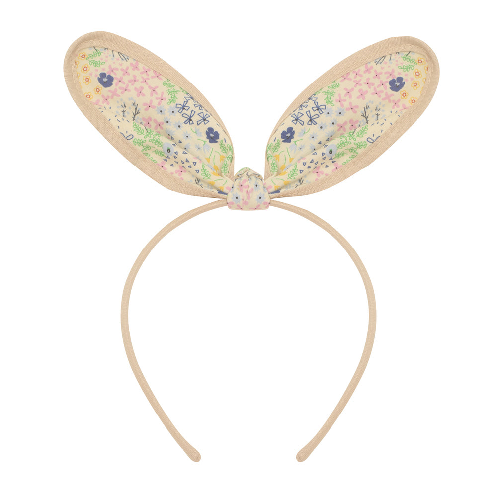 Mimi and Lula Floral Bunny Ear Hair Band