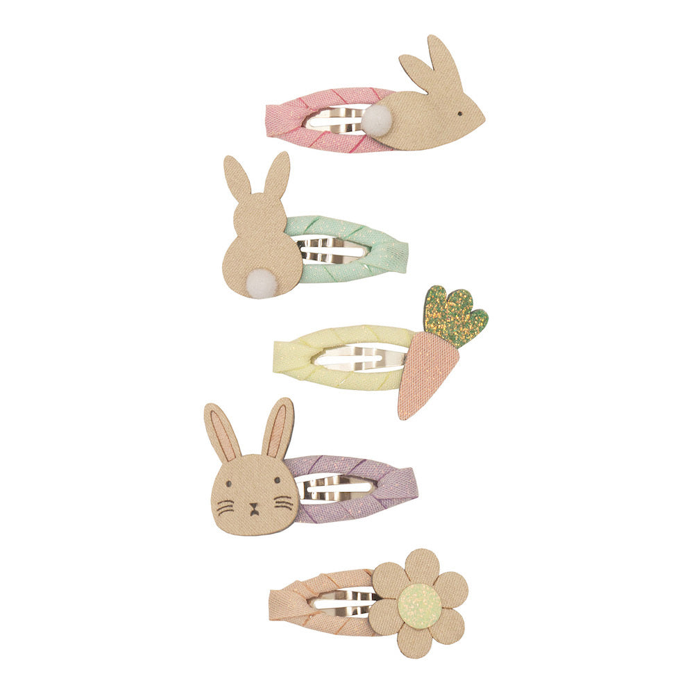 Mimi and Lula Clic Clac Hair Clips - Easter Pack of 5