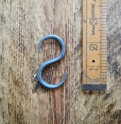 Hand Forged Butcher's 'S' Hook - 60mm