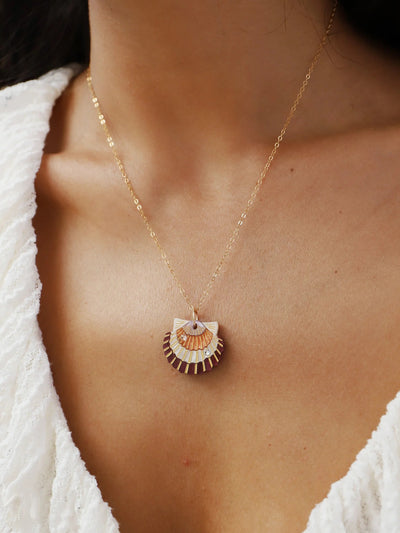 Scallop Shell Necklace