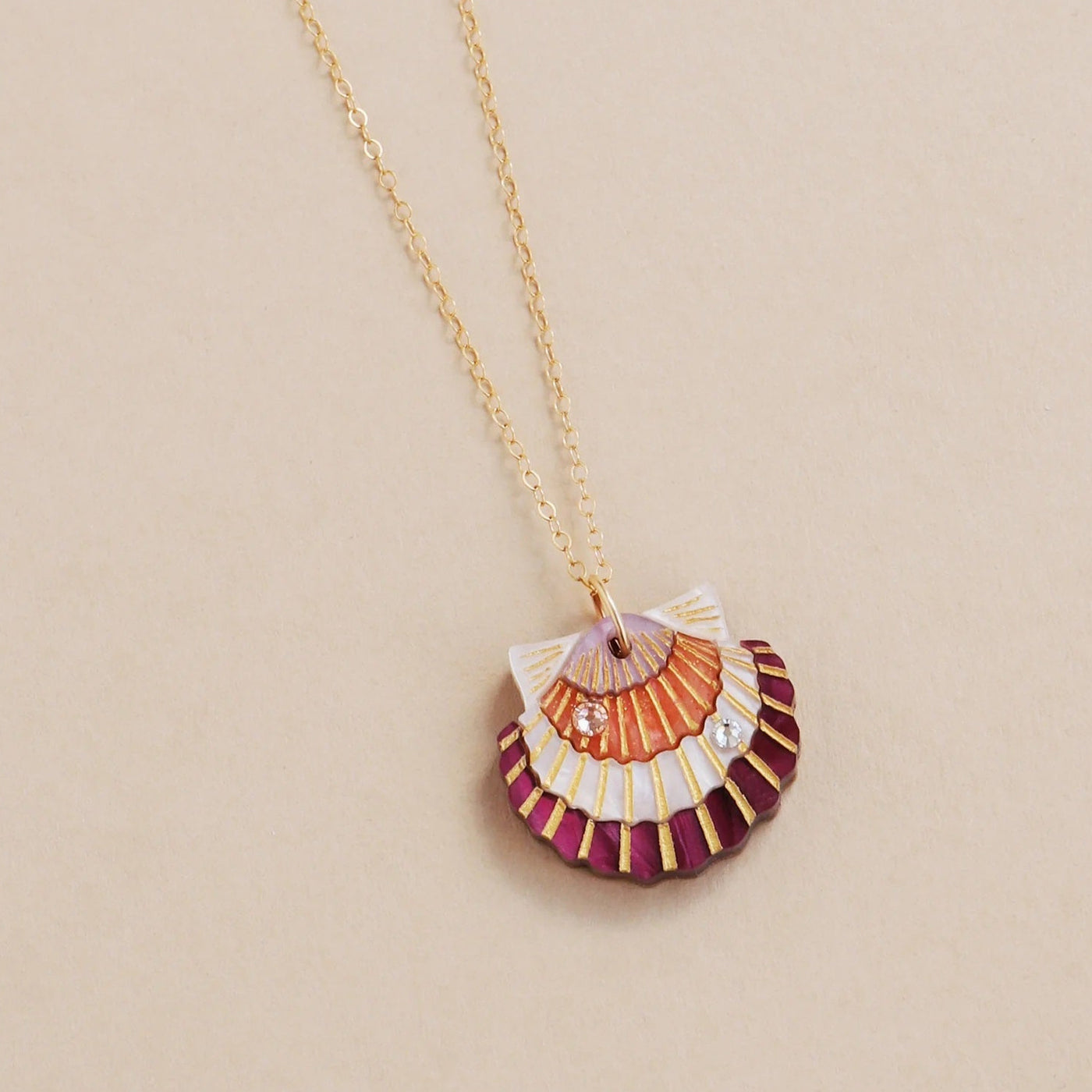 Scallop Shell Necklace