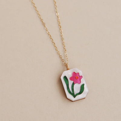 Wildflower Charm Necklace